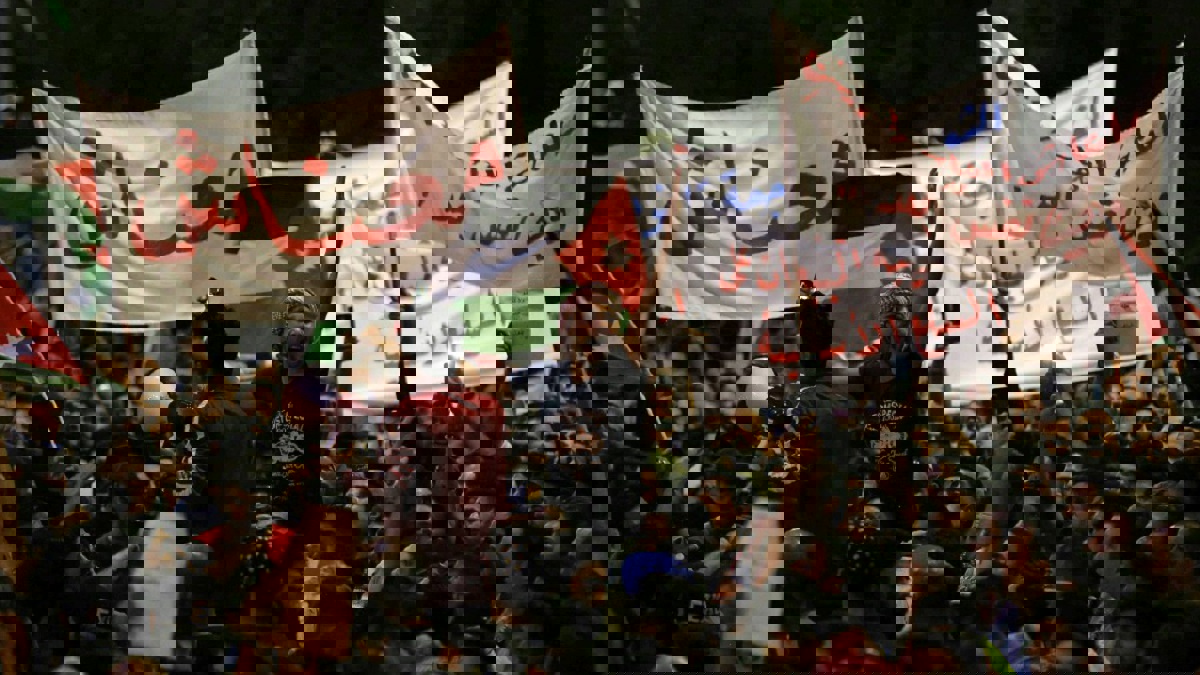 وقفة احتجاجية في الأردن رفضًا لـ"قانون الضريبة"