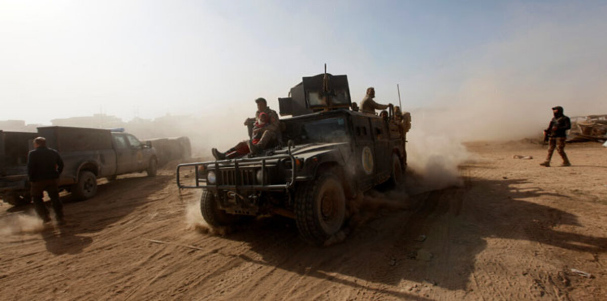 القوات العراقية تعلن تحرير حي "الطيران" غرب الموصل