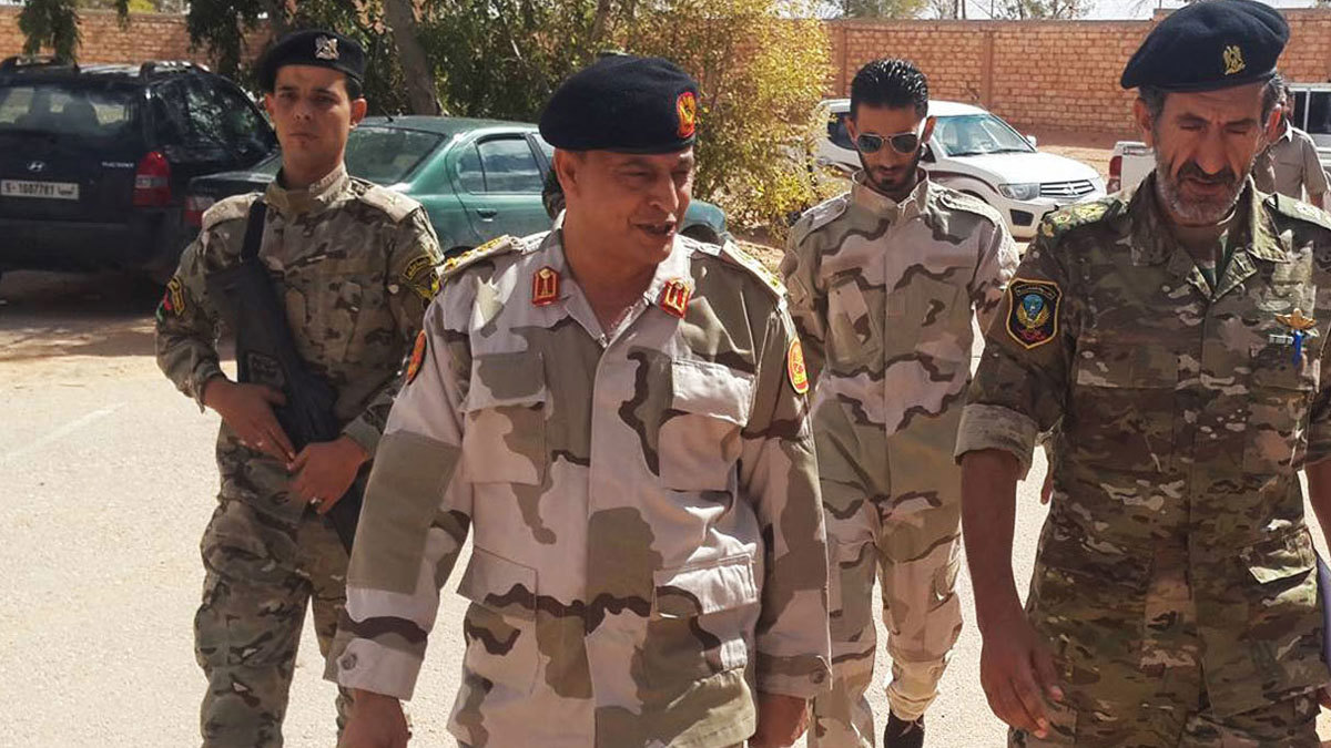 حفتر يعين قائد معركة "البرق الخاطف" آمرًا للعمليات القتالية المتقدمة لتحرير طرابلس