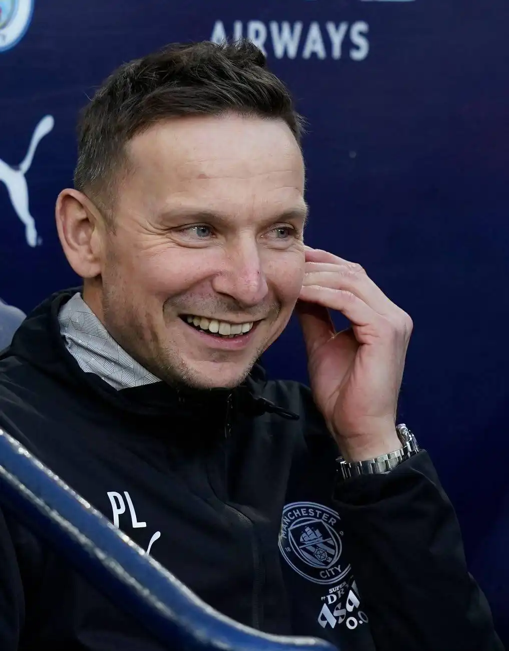 بيباين ليندرز مدرب مانشستر سيتي