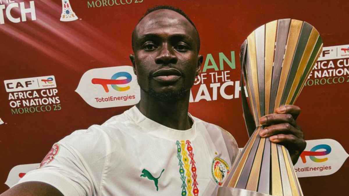 "تريند" كأس الأمم الإفريقية: غضب ساديو ماني وكأس رجل المباراة 