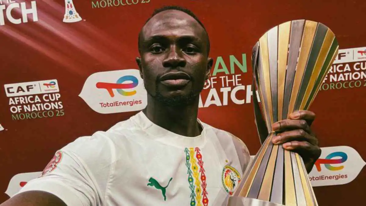 "تريند" كأس الأمم الإفريقية: غضب ساديو ماني وكأس رجل المباراة
