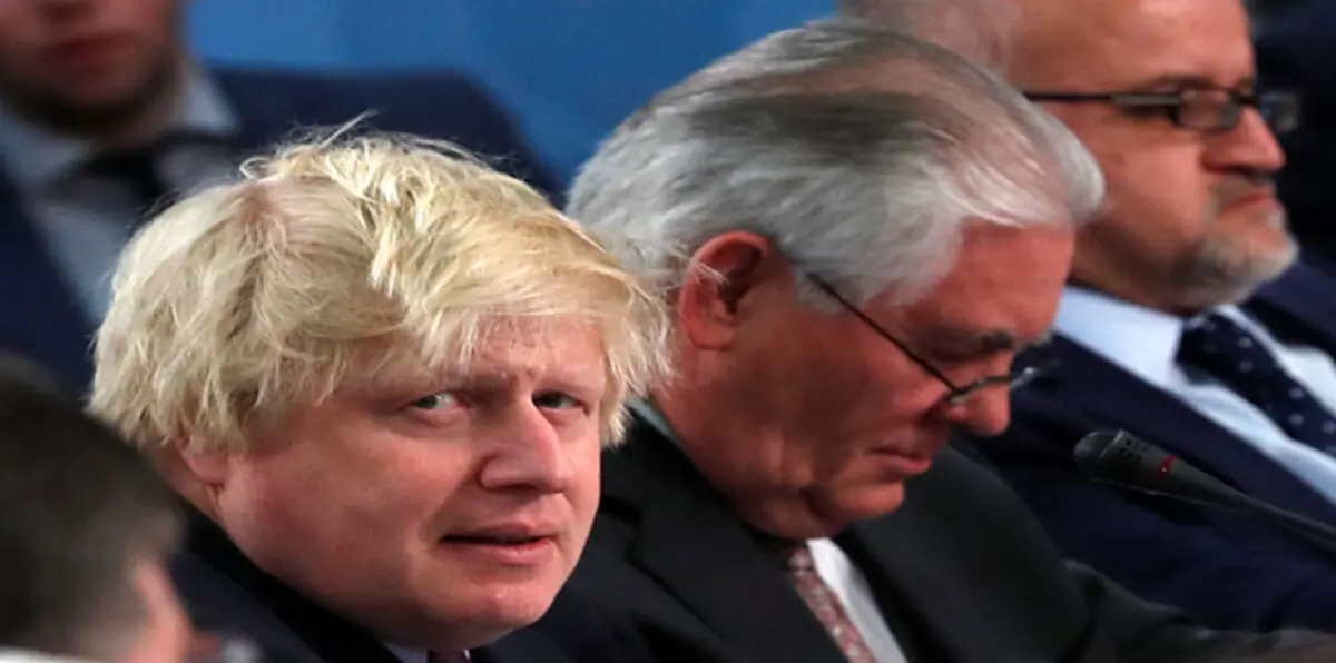 جونسون: لا بقاء للأسد بعد انتهاء الصراع بسوريا