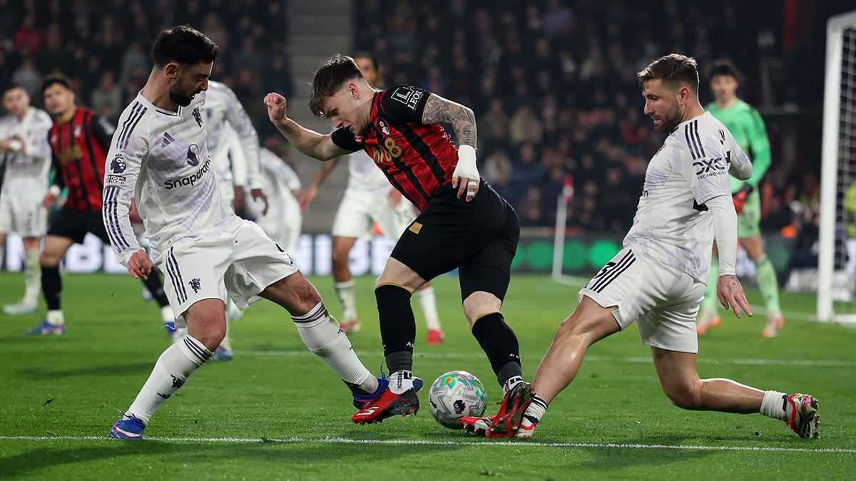 ترتيب الدوري الإنجليزي بعد تعادل مانشستر يونايتد مع بورنموث 