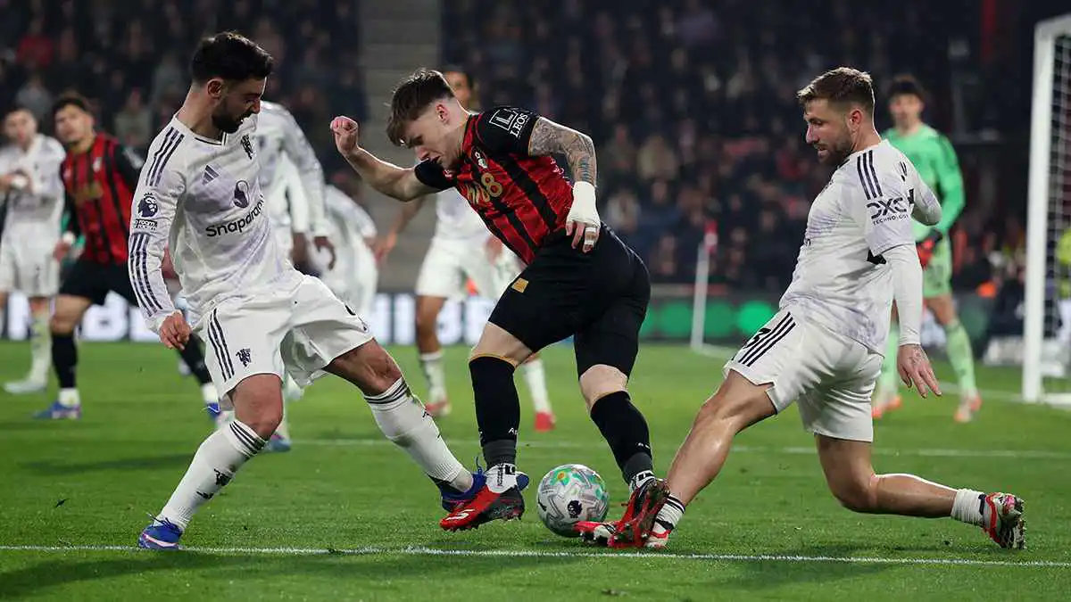 ترتيب الدوري الإنجليزي بعد تعادل مانشستر يونايتد مع بورنموث