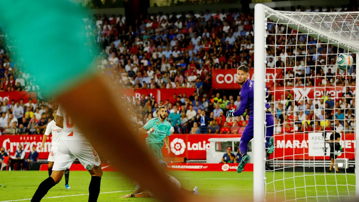 ترتيب هدافي الدوري الإسباني بعد هدف كريم بنزيما في مباراة ريال مدريد ضد إشبيلية (صورة)