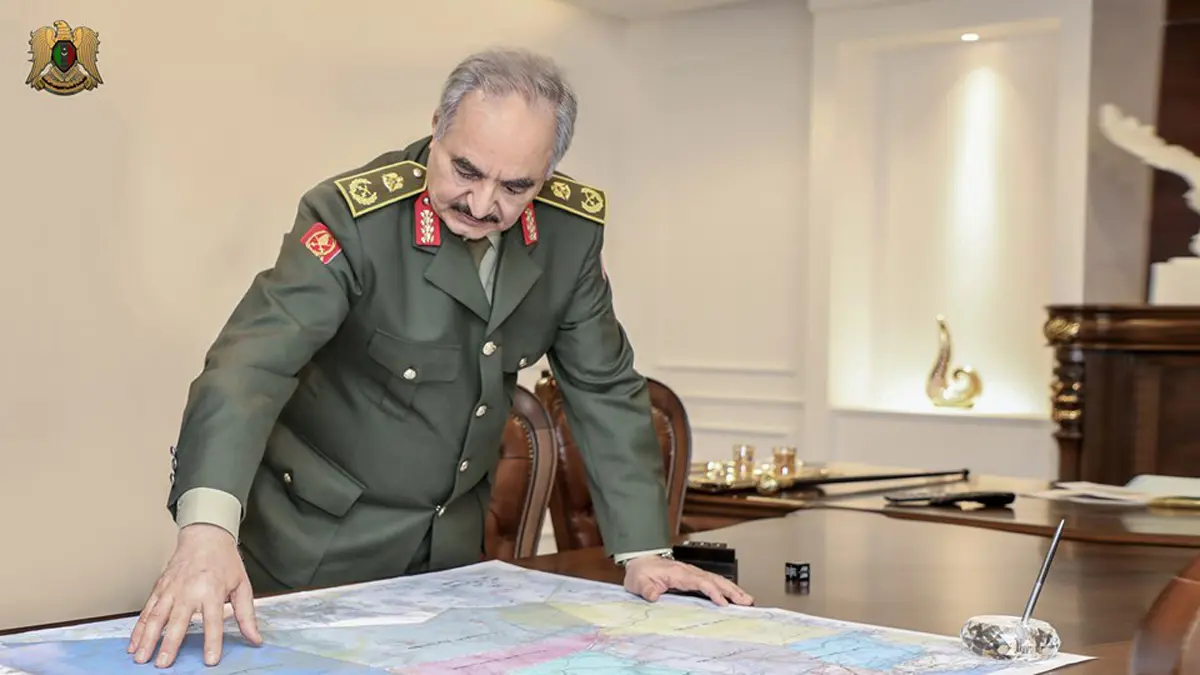 حفتر: سنحبط إنشاء أي قواعد أجنبية تدعم الإرهاب داخل ليبيا