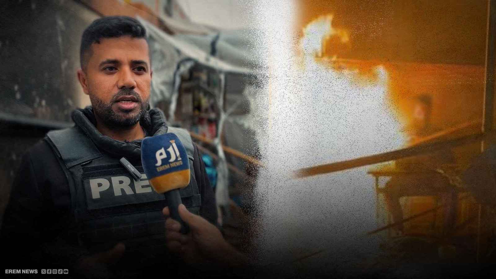 صحفي فلسطيني يروي مذبحة بحق زملائه