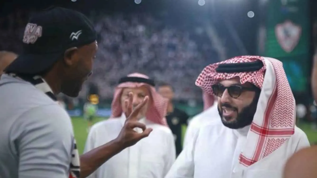 تعليق مثير من تركي آل الشيخ حول فوز الزمالك على الأهلي (فيديو)