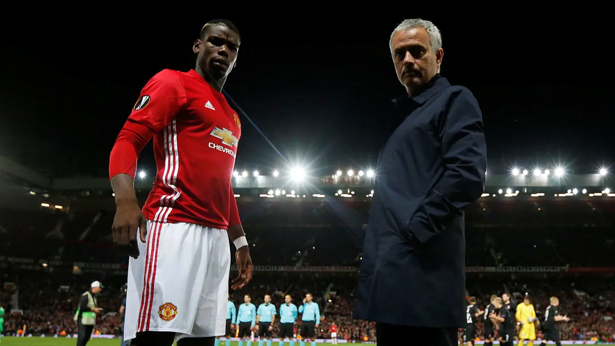 هل قصد بوغبا بهذه الصورة السخرية من إقالة جوزيه مورينيو؟