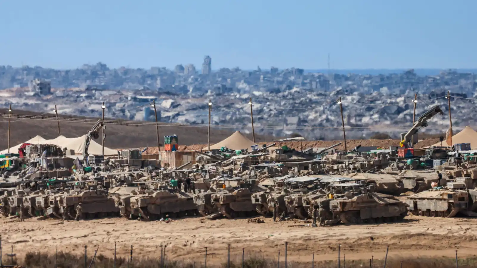 إسرائيل تحدد مناطق سيطرتها في غزة بـ"الخط الأصفر"