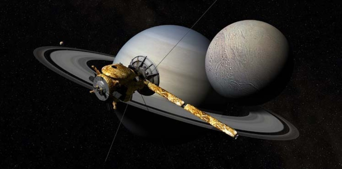 مركبة كاسيني تنجح في المرور بين حلقات زحل.. واحتفال مميز من غوغل (فيديو وصور)