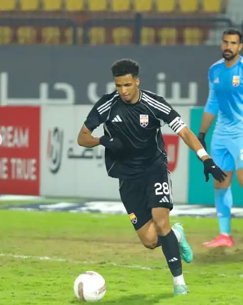 مصطفى مطاوع لاعب نادي الجونة المصري