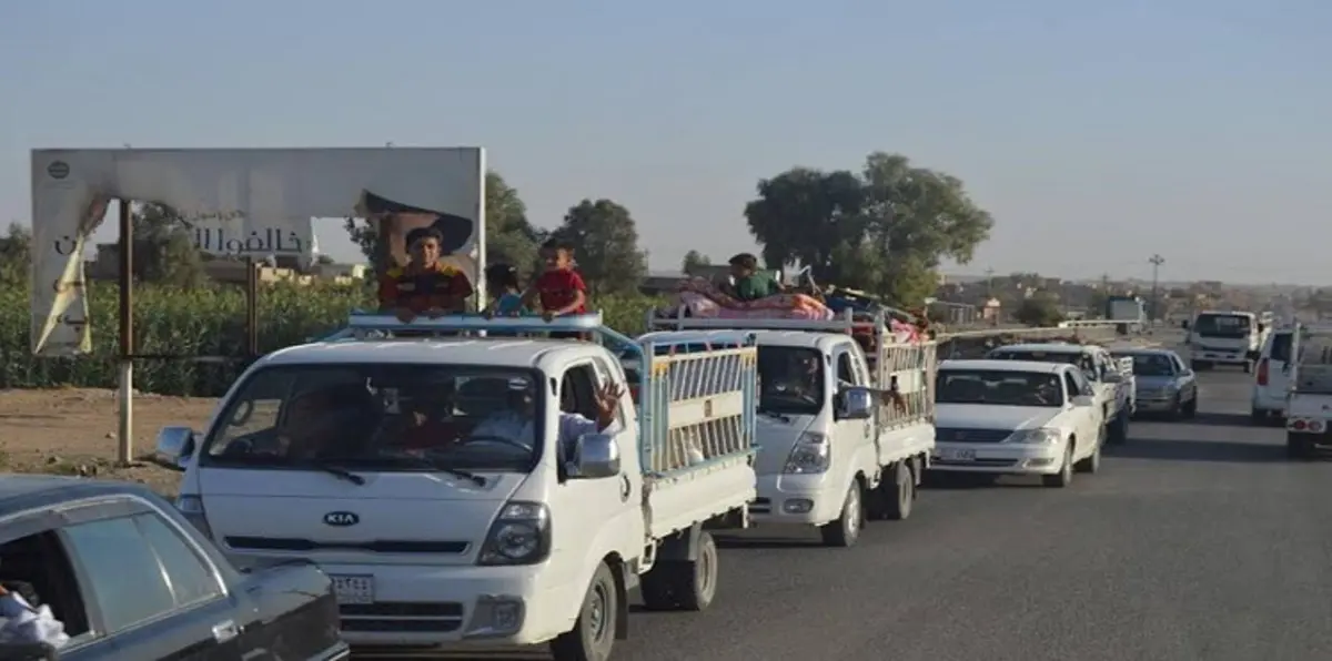 العراق.. عودة 500 عائلة لقضاء الشرقاط بعد تحريرها (صور)