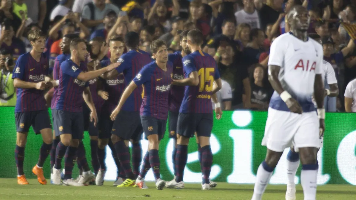 موعد مباراة برشلونة ضد توتنهام في دوري أبطال أوروبا.. والقنوات الناقلة