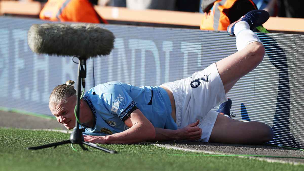 فيديو صادم.. هالاند "يعكر" فوز مانشستر سيتي على بورنموث (شاهد)