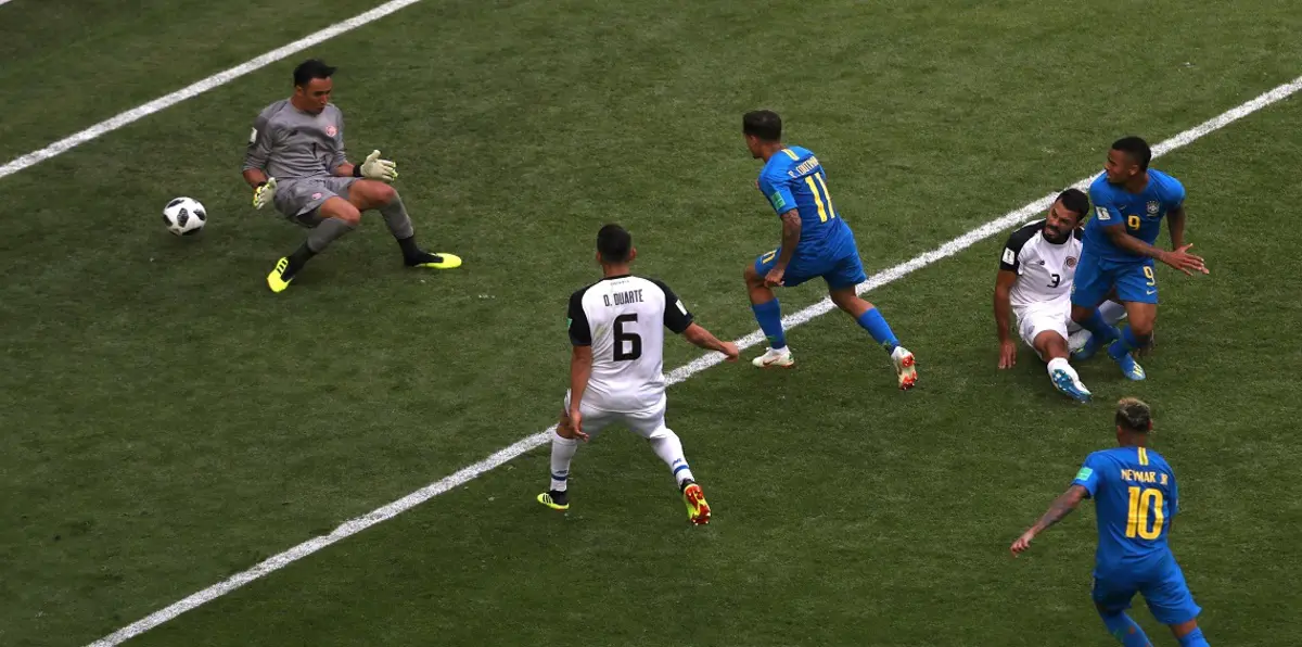 المنتخب البرازيلي يحقق فوزًا شاقًا على كوستاريكا في كأس العالم (فيديو)