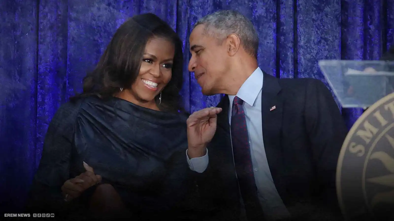 "صوت المضغ يجعلني أفكر بضربه".. ميشيل تفضح عادة أوباما المزعجة (فيديو)