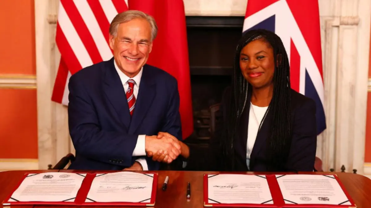 بعد تعذر عقده مع واشنطن.. بريطانيا تبرم اتفاقًا تجاريًا مع تكساس 