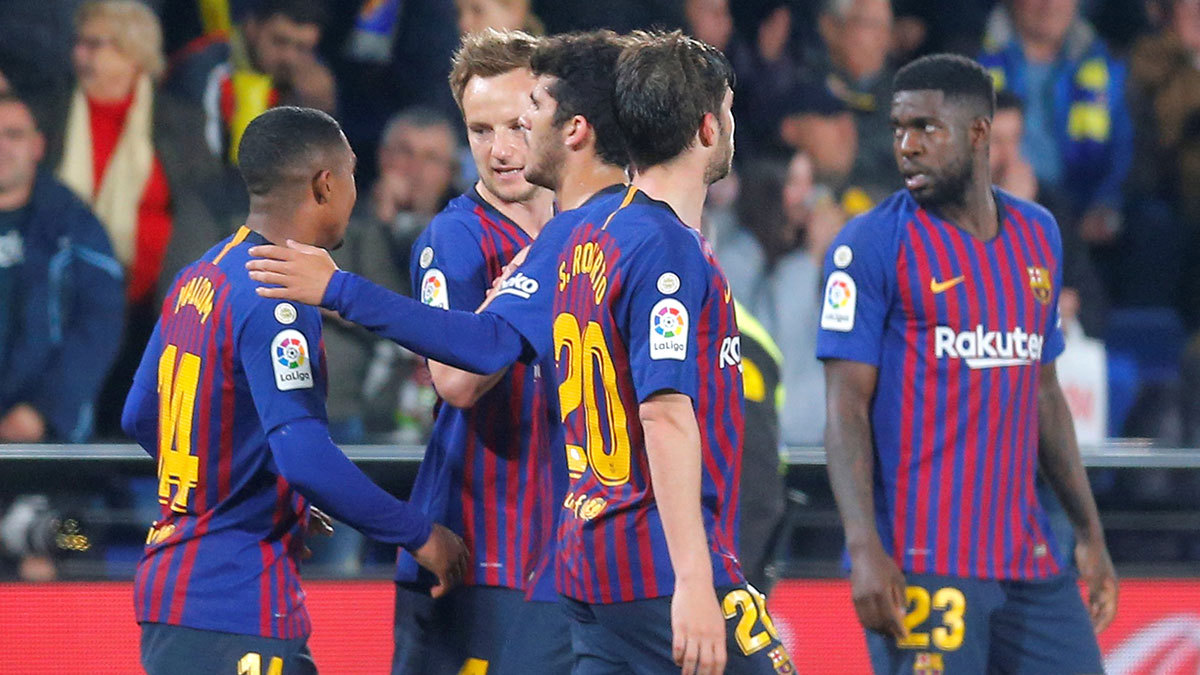 التشكيلة الرسمية لمباراة برشلونة وأتلتيكو مدريد في الدوري الإسباني