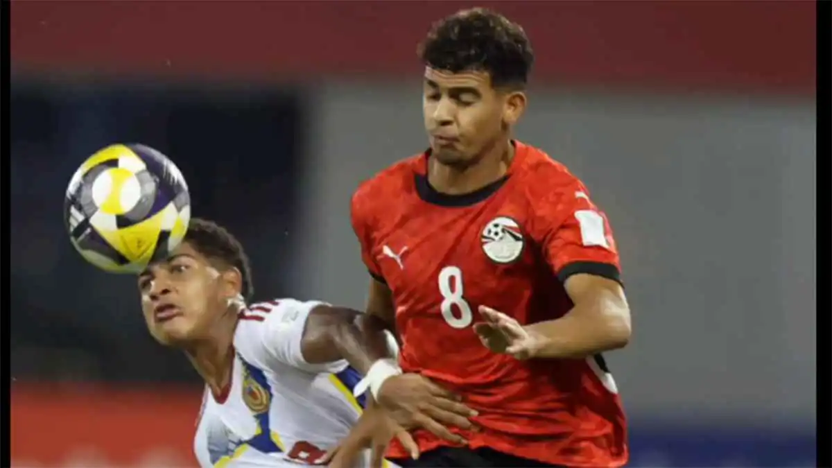 ملخص وأهداف ونتيجة مباراة مصر وفنزويلا في كأس العالم للناشئين