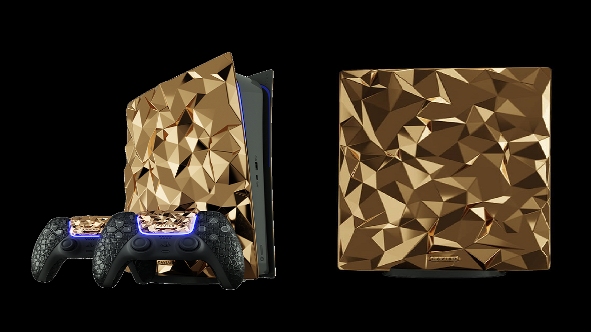 "كافيار" تطلق إصدارا من PlayStation 5 مغطى بالذهب الخالص.. تكلفته لا تصدق (فيديو وصور)‎