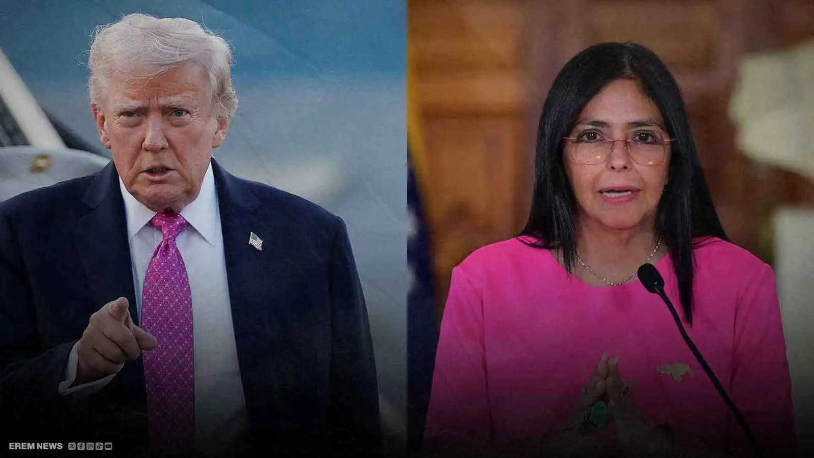 "في مرحلة ما سأفعل".. ترامب يمهد للقاء الرئيسة الفنزويلية المؤقتة