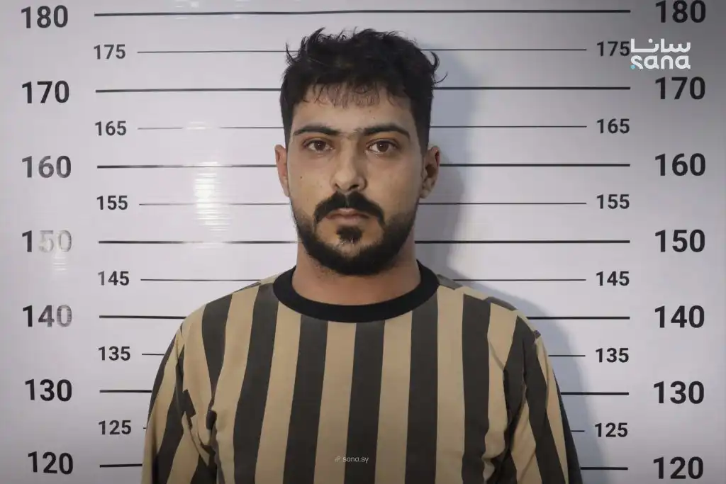 أحد المقبوض عليهم في عملية المزة بدمشق