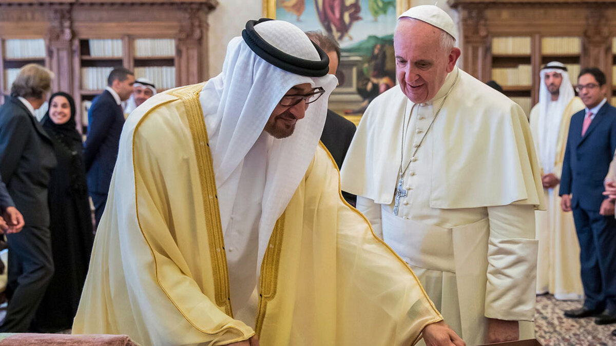 البابا فرنسيس يزور الإمارات فبراير المقبل