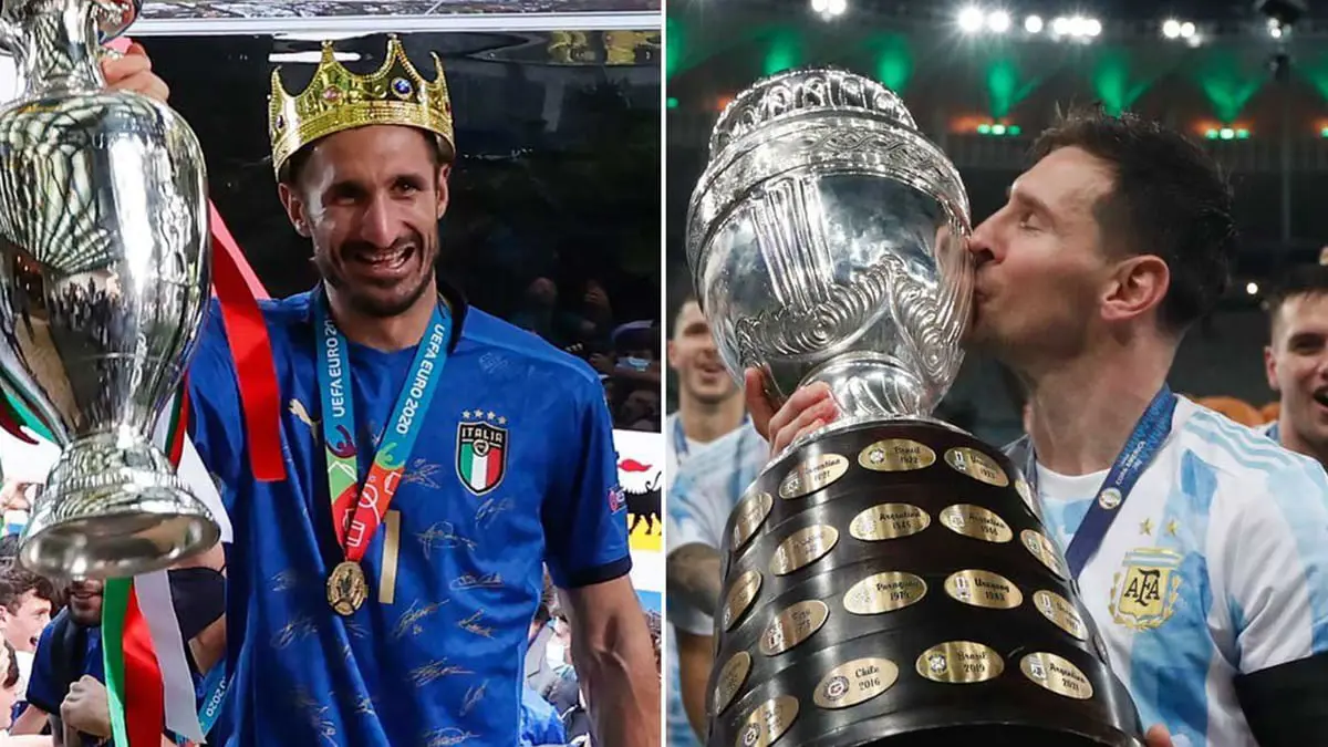 الإعلان عن تنظيم مباراة بين إيطاليا والأرجنتين بطلي اليورو وكوبا أمريكا