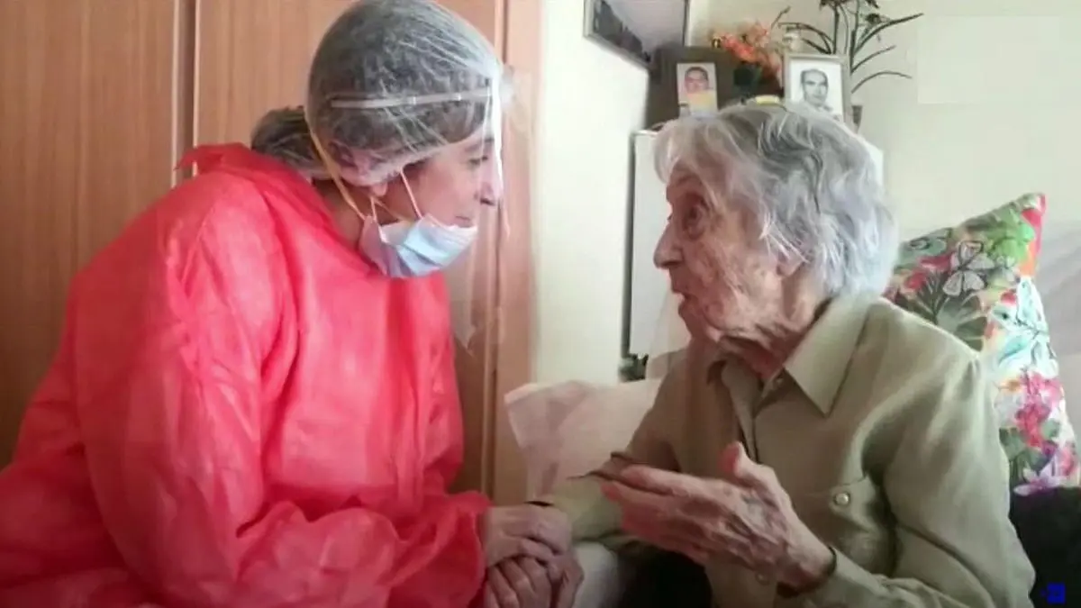 نجت من وباء الإنفلونزا الإسبانية والحرب الأهلية.. معمرة تهزم كورونا في عمر 113 عاما