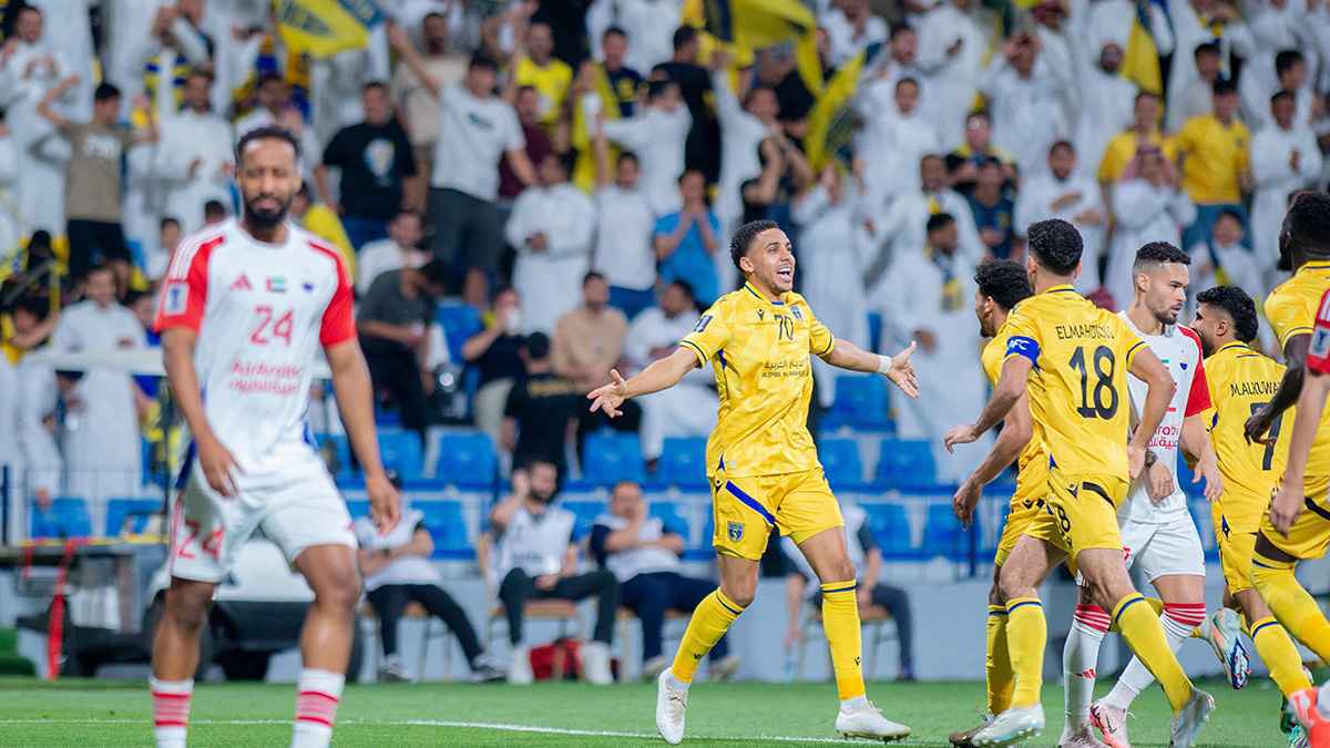 التعاون يقتنص فوزاً ثميناً على الشارقة في قبل نهائي دوري أبطال آسيا 2