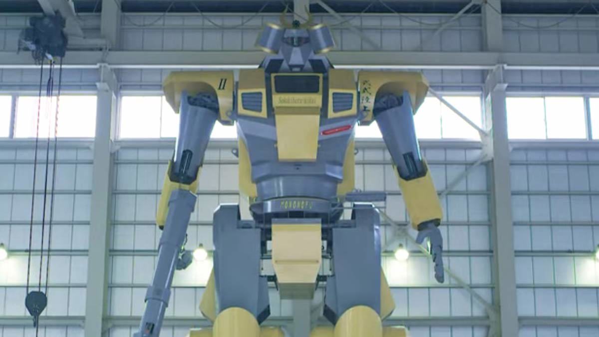 اليابان تدخل موسوعة غينيس بأكبر روبوت في العالم (فيديو)