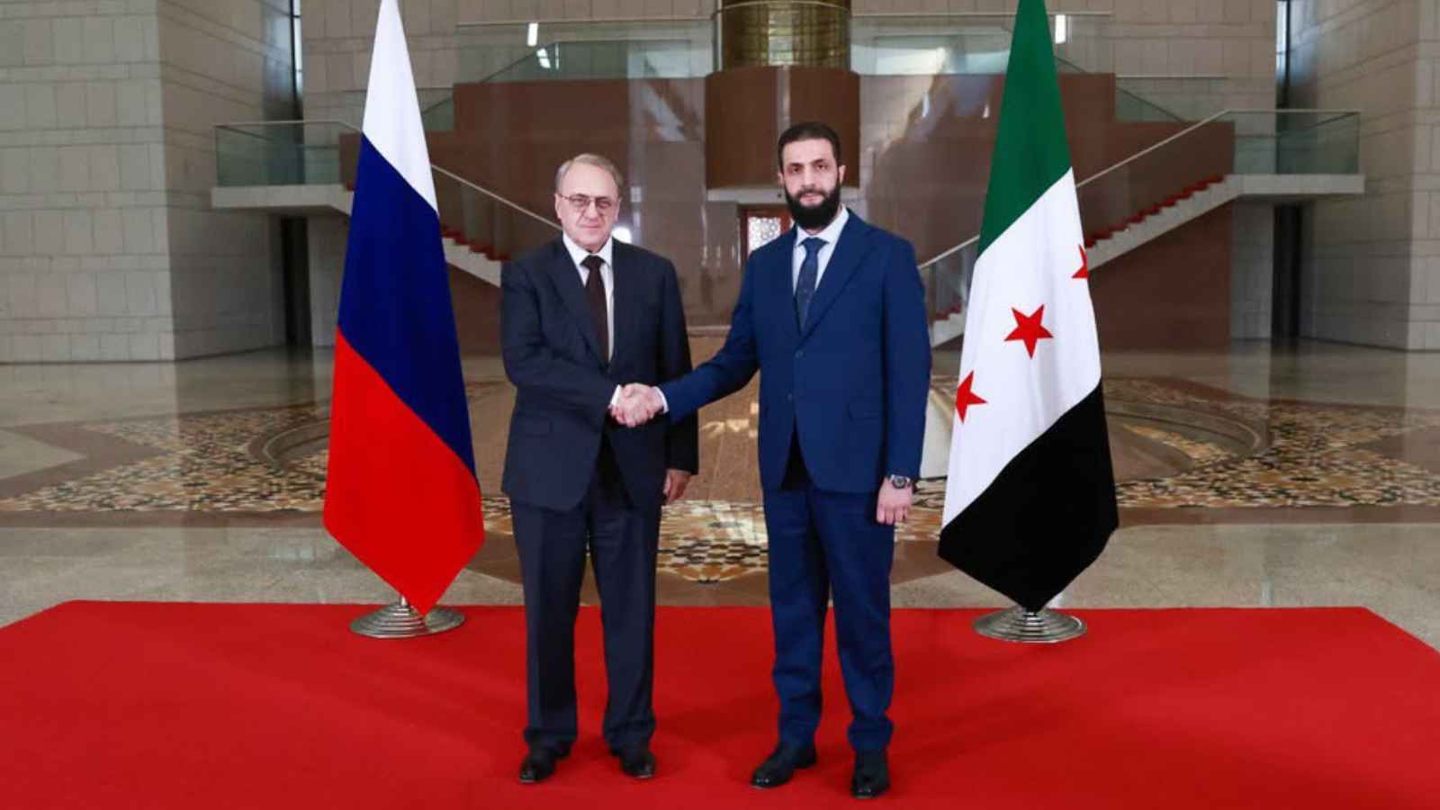 "تسليم الأسد".. تفاصيل ما دار بين الشرع والوفد الروسي في دمشق