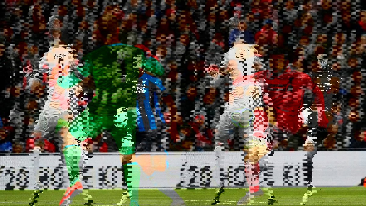 شاهد أهداف محمد صلاح في مباراة ليفربول وهيدرسفيلد‎ (فيديو)