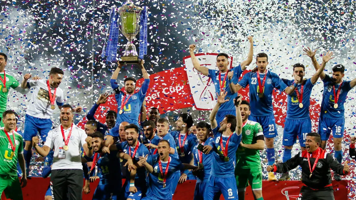 الرمثا يهزم الفيصلي ويتوج بطلًا لكأس السوبر الأردني