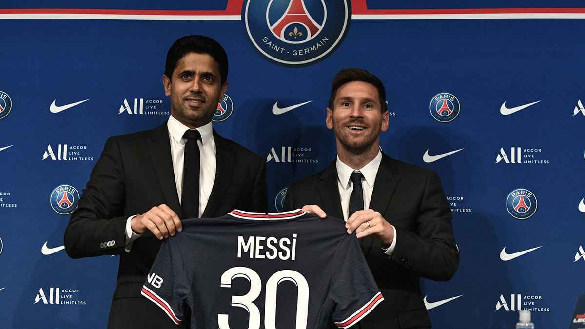 ناصر الخليفي يكشف أسرارا مثيرة عن صفقة ميسي (فيديو)