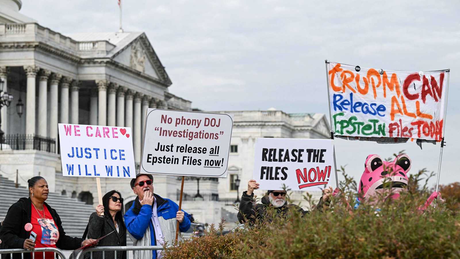 "النواب الأمريكي" يصوت لصالح نشر ملفات قضية إبستين