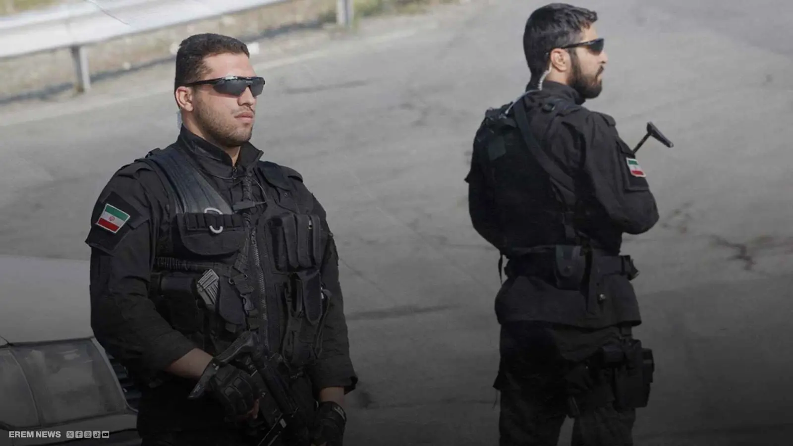 مطاردة شاحنة للموساد داخل إيران