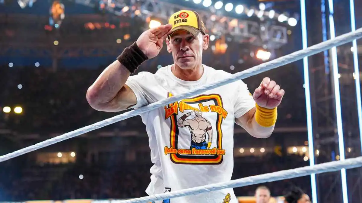 WWE.. الكشف عن منافس جون سينا في ليلة اعتزاله الأسطورية