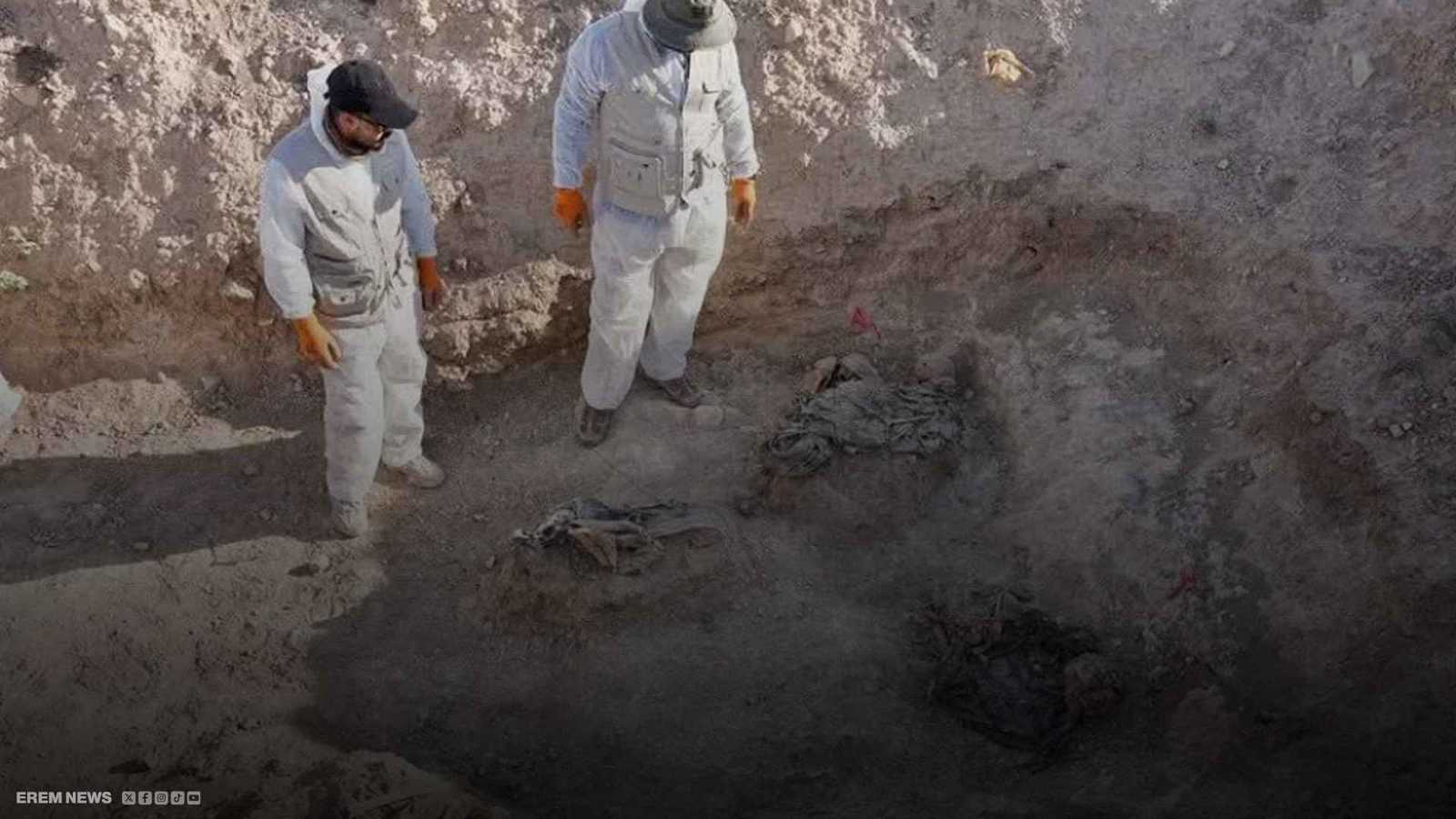 العراق يفتح أكبر مقابر داعش