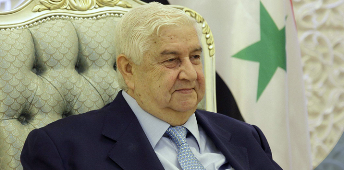 "المعلم" يرحب باقتراح فرنسي للعمل مع القوات السورية