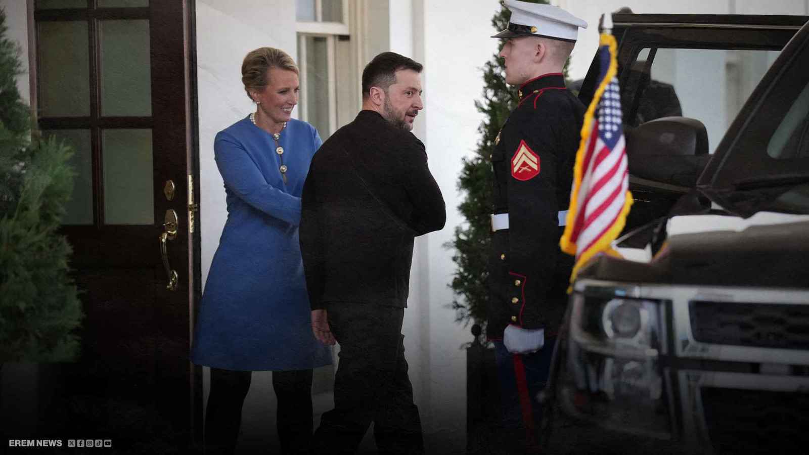 زيلينسكي يغادر البيت الأبيض