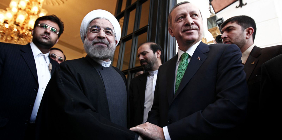 اتفاق بين أردوغان وروحاني على الإسراع بتنفيذ الهدنة في الغوطة السورية