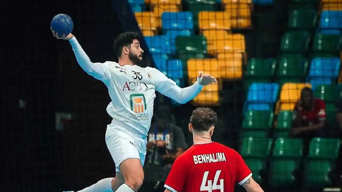 منتخب مصر لليد يفوز على الجزائر في البطولة الإفريقية