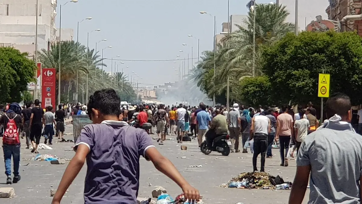 الجيش التونسي ينتشر في شوارع تطاوين لفرض الأمن