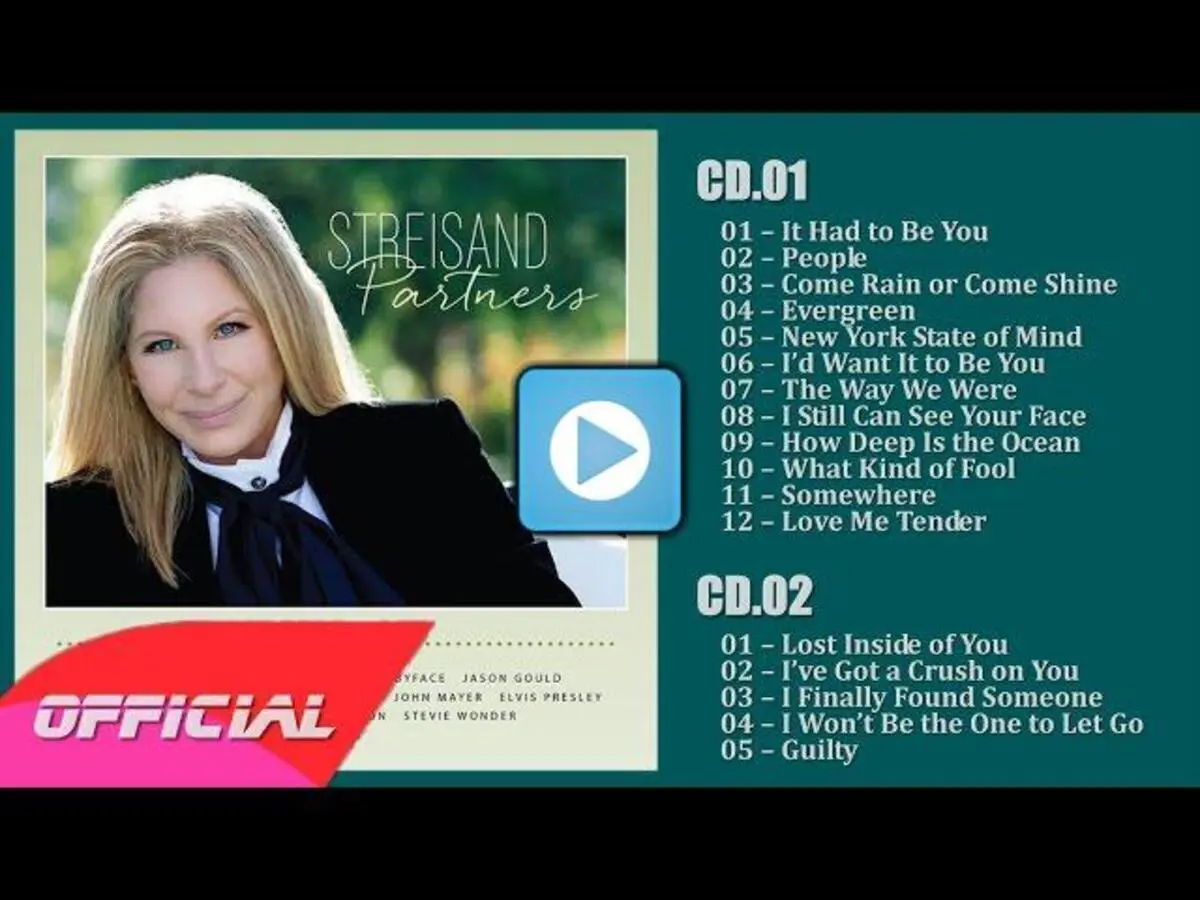 ألبوم "باربرا سترايسند" الجديد يتصدر قائمة الأكثر مبيعاً