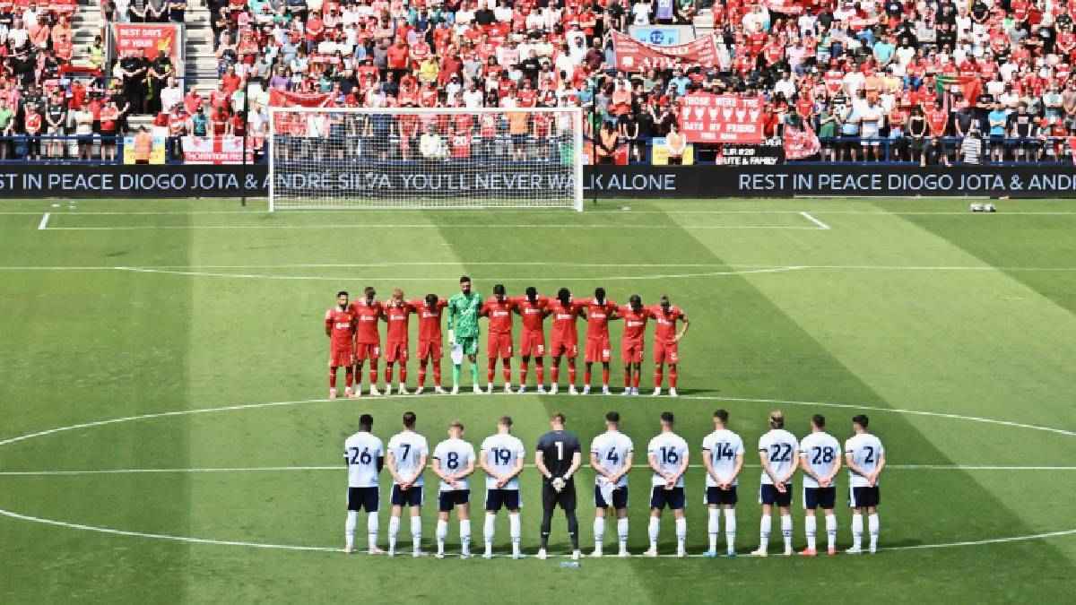 هتافات مؤثرة لـ"جوتا" تتصدر ودّية ليفربول وبريستون (فيديو)