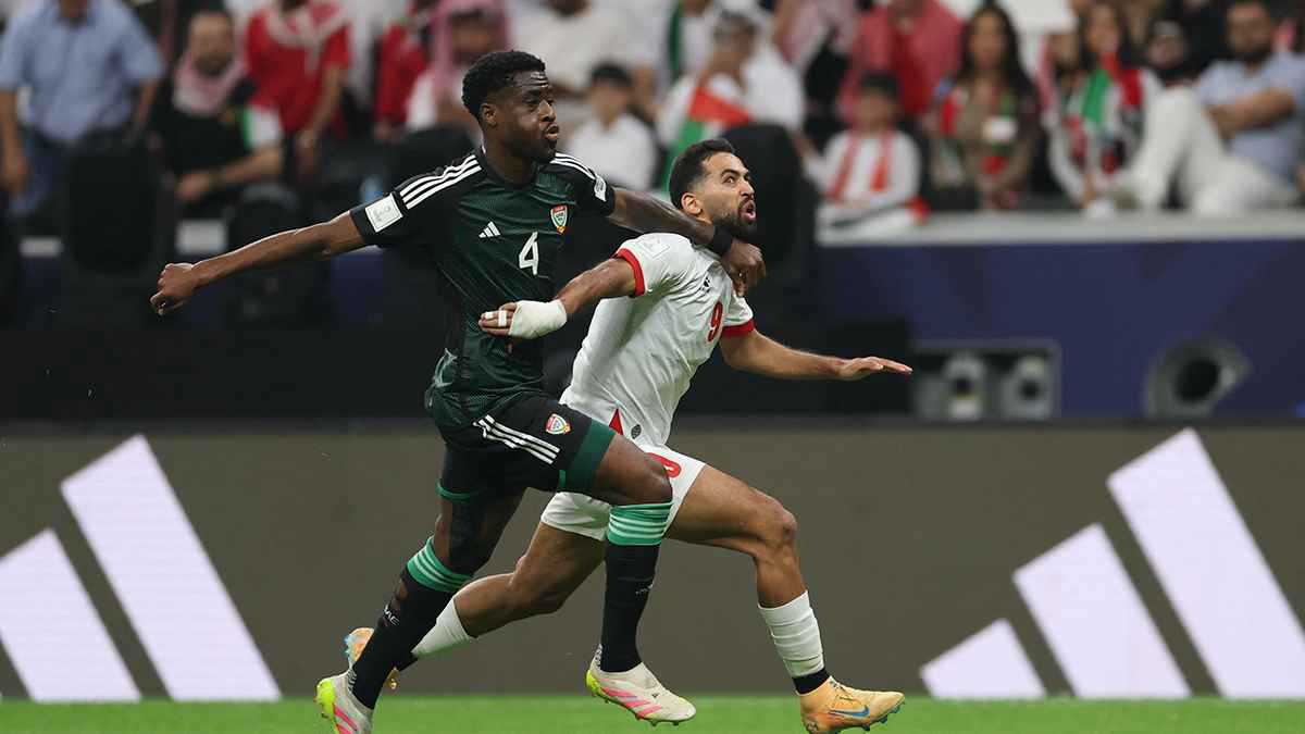 ملخص وأهداف ونتيجة مباراة الإمارات والأردن في كأس العرب