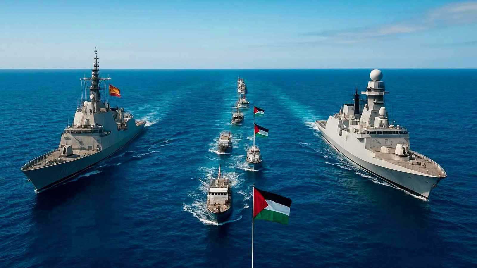 الجيش الإسرائيلي يعلن السيطرة على 42 قطعة بحرية من "أسطول الصمود" (فيديو)